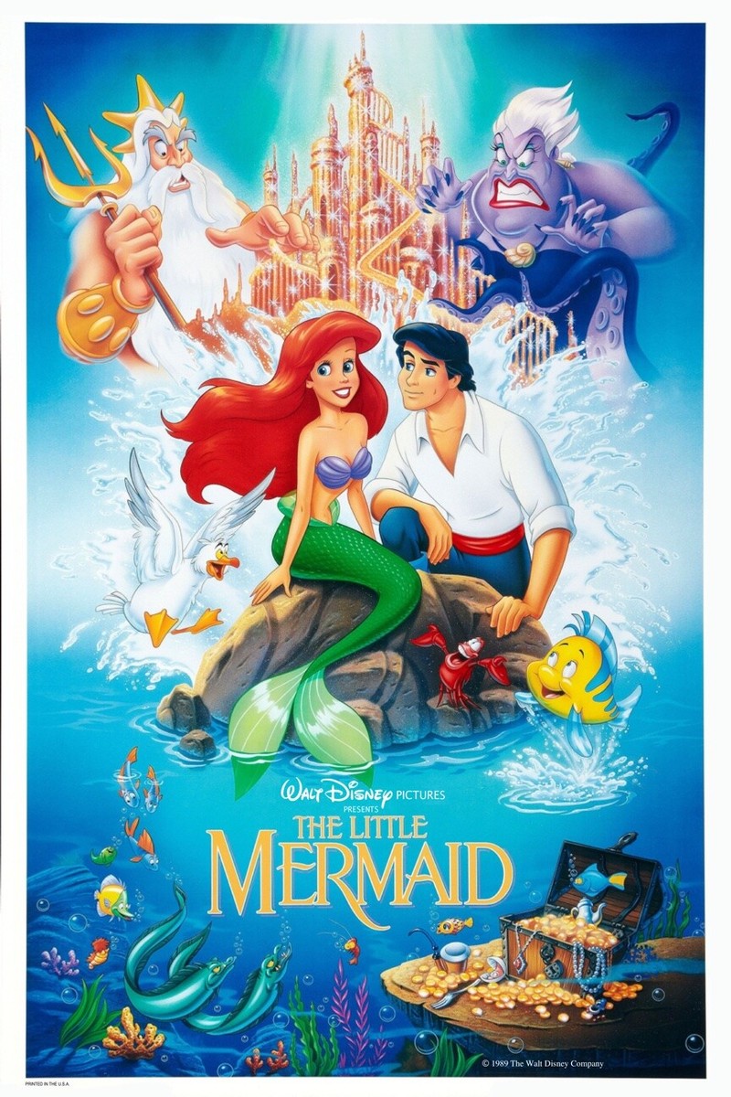 リトルマーメイド The Little Mermaid ポスター B2サイズ DISNEY'S THE LITTLE MERMAID - COLLECTOR POSTER (B2G1 FREE!!) | eBay