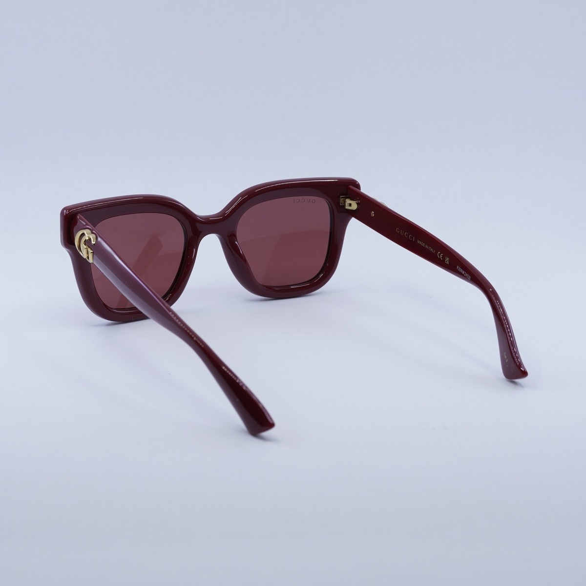 Gucci GG1828S 003 Shiny Solid Burgundy/Burgundy 49-22-145