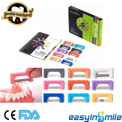 9Sizes Dental IPR Orthodontic Reduction Strips Polish Interproximal Reduce Saws - Afbeelding 1 van 18