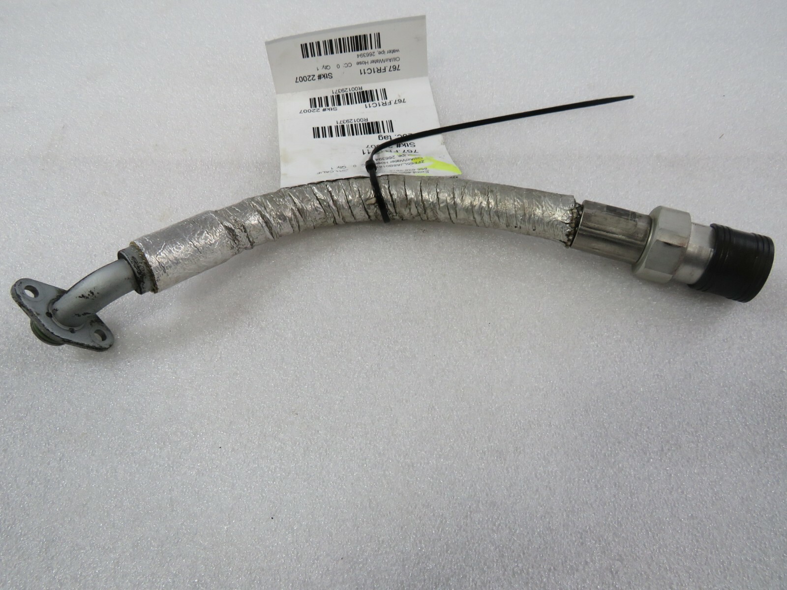 Ferrari California, Transmission Water Delivery Hose, Used, P/N 266394