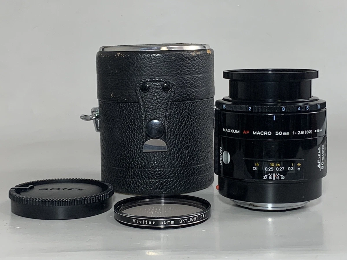 Minolta Maxxum Macro/Close Up Camera Lenses for sale | eBay