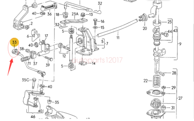 0EM Gear Shift Linkage For VW Golf Jetta 84-92 191711574 | eBay