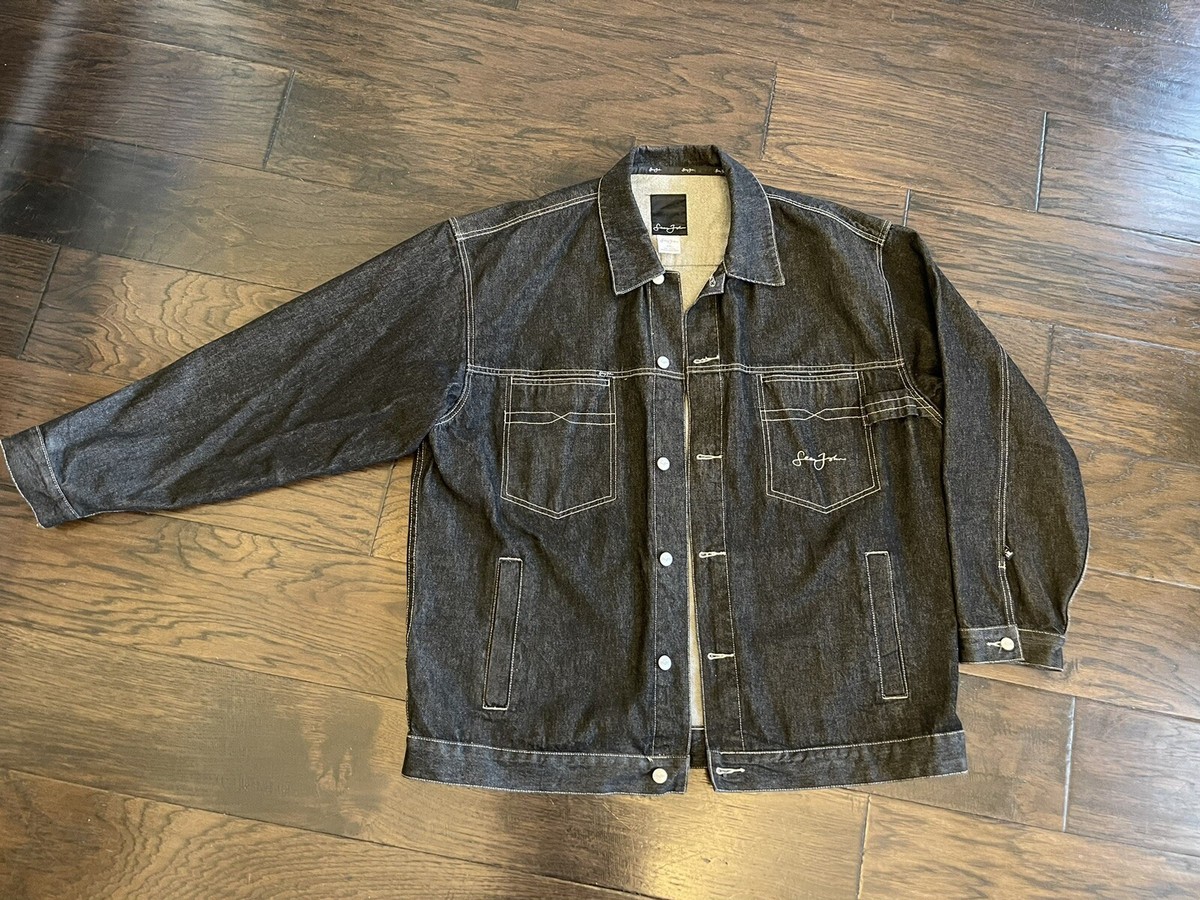Vintage 90s Sean John Denim Jean Jacket Size XXL 2XL Heavy Vintage 90s Sean John Denim Jean Jacket Size XXL 2XL Heavy