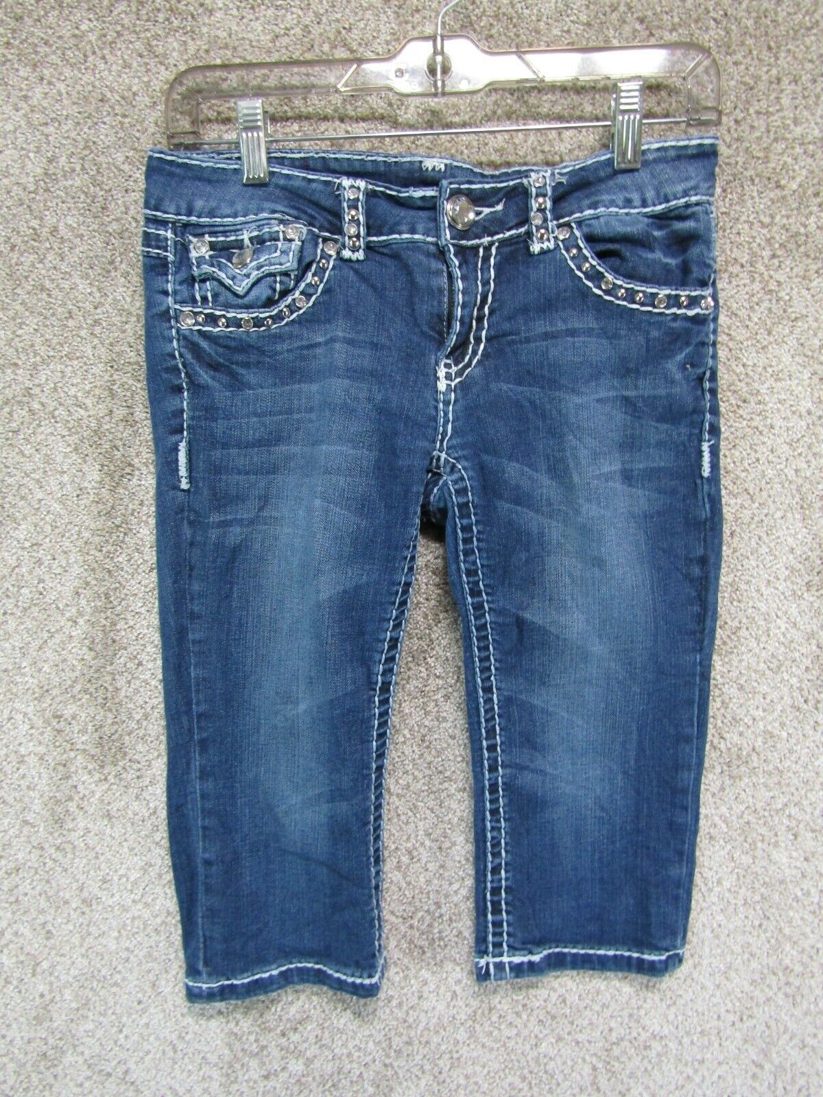Women's Miss Chic Jeans Denim Capri Jeans Size 5 | eBay