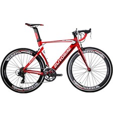 light aluminium road bike