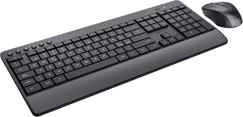 Trust Trezo Tastiera e Mouse Wireless Layout Italiano QWERTY - Foto 3 di 5
