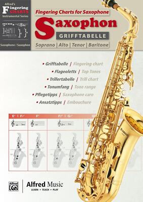 Grifftabelle Saxophon | Fingering Charts Saxophone | Buch | 9783943638639