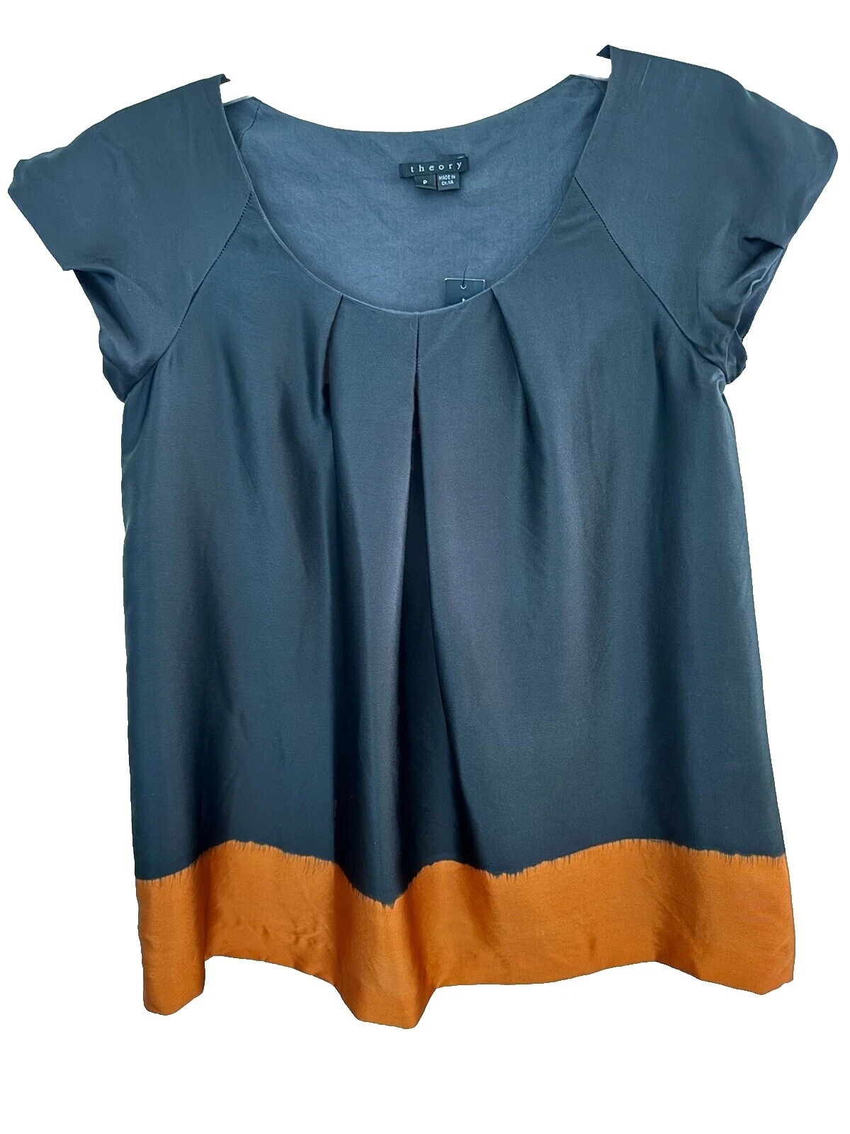 Top de seda Theory para Mujeres