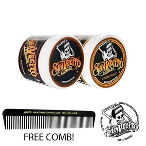 Suavecito Original Hold Pomade – 32 Oz, Beeswax Formula, All Hair Types, Made In USA