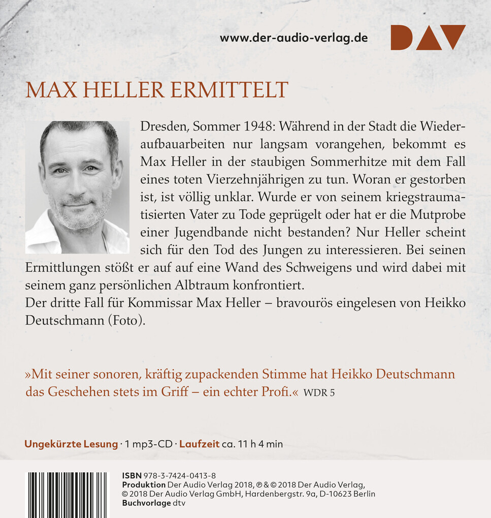 Thumbnail - Vergessene Seelen. Ein Fall Für Max Heller, 1 Audio-cd, 1 Mp3 | Frank