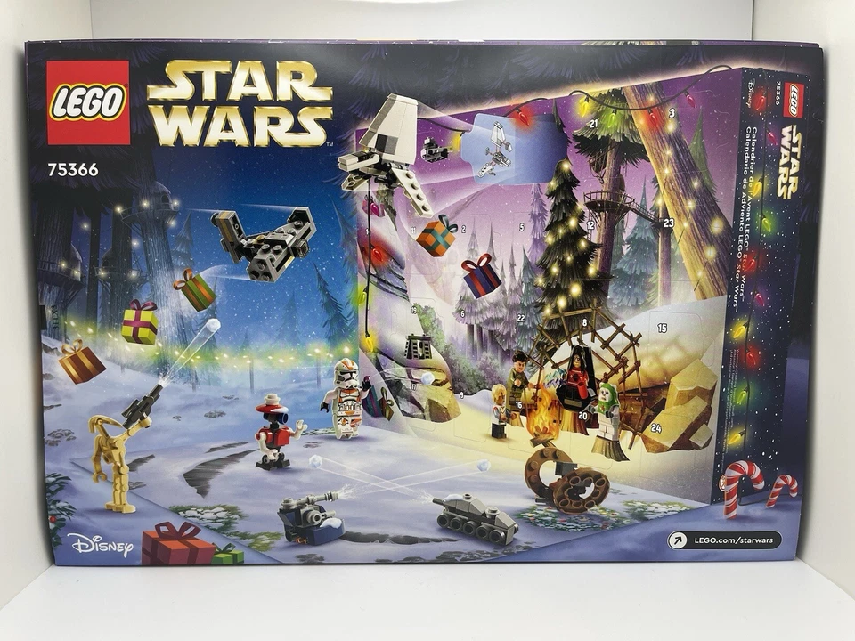 2023 LEGO Advent Calendar Star Wars 75366 Brand New in Sealed Box Fast Shipping! - Image 2 of 2