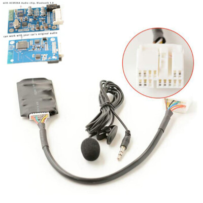 Bluetooth Interface Cable Adapter Stereo AUX Module For Honda Civic CR-V Accord