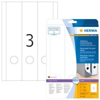 Herma 10180 AblöSbare Ordneretiketten A4 59X297 Mm Weiß Movables/AblöSbar Papier