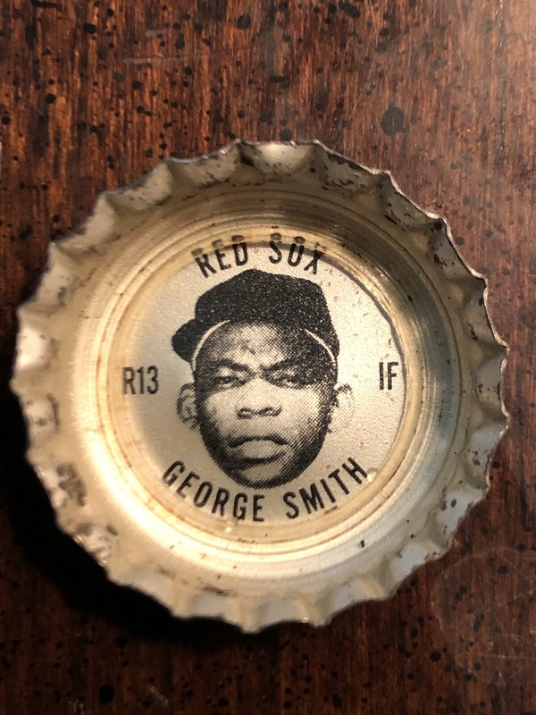 1967 Baseball Coke R13  Red Sox George Smith Rare Bottle Cap