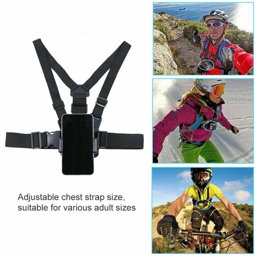 Chest Mount Harness Strap Phone Holder Action Camera POV for Mobile Phone EM - Picture 5 of 8