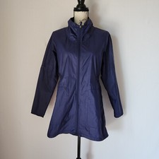 The North Face Windbreaker Hiking Jacket Zip-Up Purple-Blue Nylon Women's M