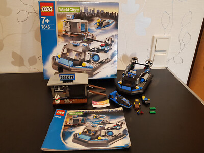 Lego 7045 City / System Hovercraft Hideout mit OBA , Sammlung *6*
