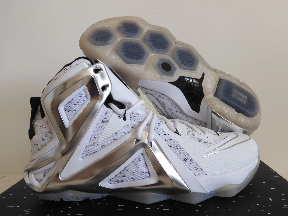 Lebron 12 all white sale