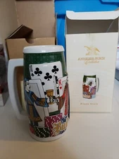 Anheuser Busch Budweiser Stein "2006 POKER STEIN"  