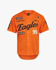 KBO Korean Baseball Hanwha Eagles 2025 Authentic Home Orange Jersey