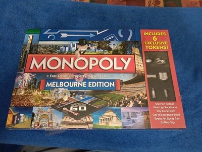 Monopoly Melbourne Australia Edition 2015 Hasbro Board Game New-Sealed Rare Game