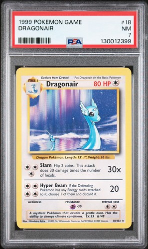 Dragonair graded PSA 7 for sale on eBay