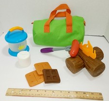 Learning Resources Smores Camping Set "New Sprouts" Camp Out 11 Piece Playset