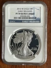 2013 W AMERICAN SILVER EAGLE NGC PF70 ULTRA CAMEO EARLY RELEASES