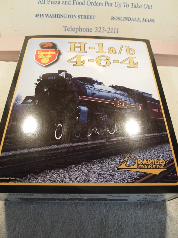 RAPIDO 601505 CANADIAN PACIFIC No.2816 H1b 4-6-4 AS DELIVERED with dcc/sound - Image 4 of 4