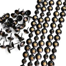 5 Meters 16mm 5/8 Inch Bronze Decorative Upholstery Tacks Strips Nail Trims