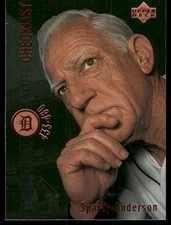 Sparky Anderson 1996 Upper Deck Detroit Tigers #480 Near Mint or Better