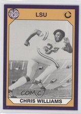 1990 Collegiate Collection LSU Tigers Chris Williams #88 0s5