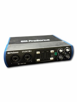 PreSonus Studio 26c USB-C Audio Interface 24 Bit/192 kHz OVP