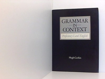 Grammar in Context Gethin, Hugh: