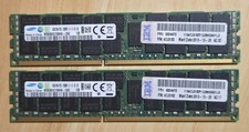 Samsung 32GB Kit 2x 16GB PC3-12800R DDR3 1600MHz ECC Reg Server RAM M393B2G70BH0