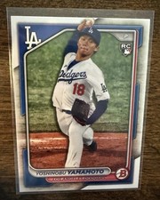 YOSHINOBU YAMAMOTO 2024 Bowman RC ROOKIE #36 DODGERS Series