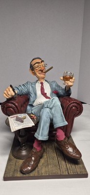 The Comic Art Of Guillermo Forchino The Big Boss Figurine Sculpture Resin CEO 