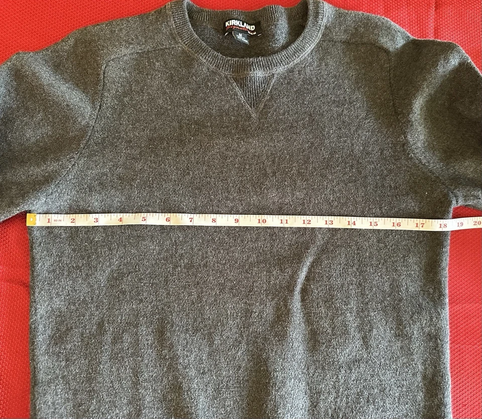 Suéter Kirkland Mujer’s/Hombre’s Mezcla Lana Merino, Hombre’s Pequeño, Mujer’s Mediano Foto 4 de 4