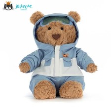 28cm Jellycat Bartholomew Bear Snow Suit Bnwt Plush Bears Tags dust Bag New 1pc