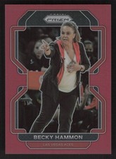 2022 Panini Prizm WNBA #179 Becky Hammon Red #/199