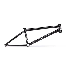 WeThePeople Doomsayer 21" Black BMX Frame with Hydroformed Tubing & Signature