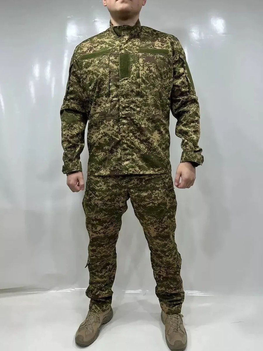 Rip-Stop Predator camouflage uniform for men.National Guard