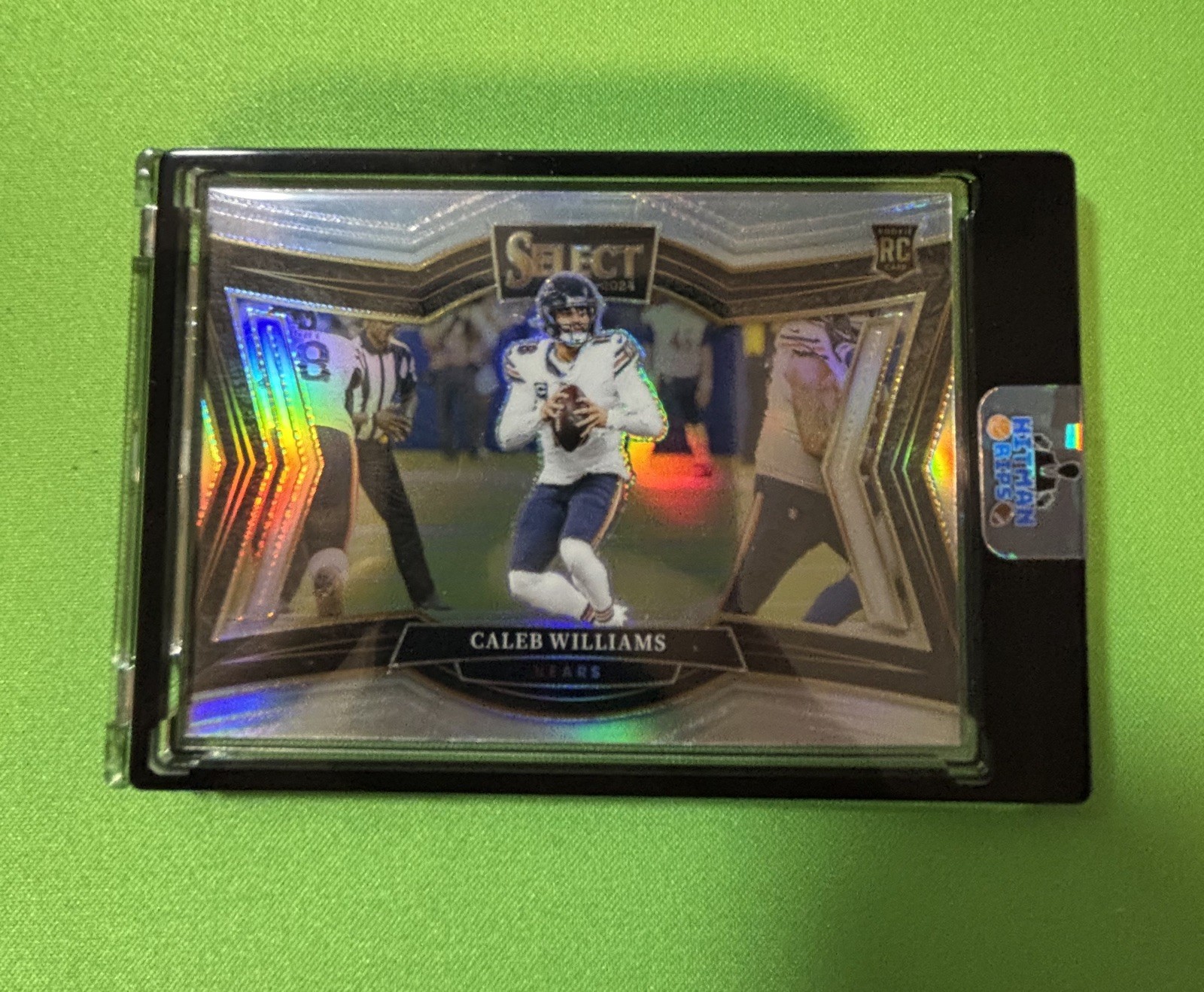 Caleb Williams 2024 Panini Select RC Silver PRIZM Field Level Rookie #477 Bears!