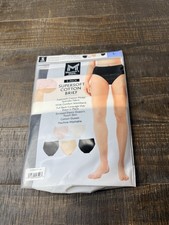 Members Mark Super Soft Cotton Women  s Large Briefs 5 Pack Neutral Colors New