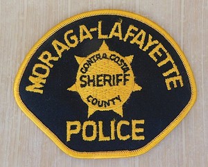 MORAGA-LAFAYETTE Contra Coast County Sheriff, Police Patch Calif.