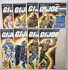 Lot Of Vintage 80s G.I Joe Card Backs