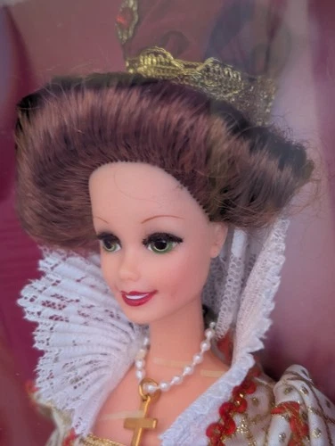 Vintage 1994 The Great Eras Collection Elizabethan Queen Barbie Doll NRFB 12792