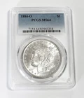 US Mint 1884-O Morgan Dollar PCGS MS64 - Nice White Coin