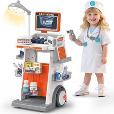 Dreamon Doctor Kit for Toddlers 3-5 Pretend Play Toys - 29 Pcs Kids Dentist C...