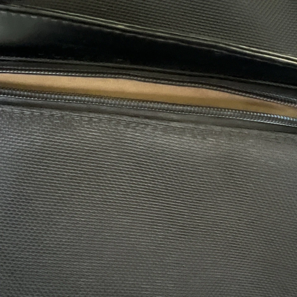 Jack Georges Voyager Collection Backpack Bag Black Nylon Leather Never Used - Image 3 of 4